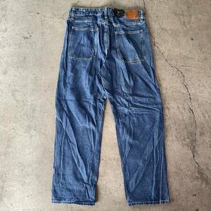 新品 Absent BAGGY JEANS バギージーンズ デニムパンツ インディゴ アメリカ　古着 卸 32×32 USA 