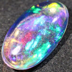 高品質＆遊色抜群!!1.480ct 天然ウォーターオパール メキシコ産＜裸石 ルース オパール Water opal 宝石 jewelry ナチュラル natural＞