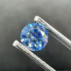 モアサナイトIce Blue 0.5ct 5.0mm