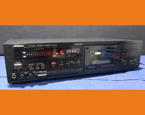 ★ジャンク★Victor TD-V66 STEREO CASSETTE DECK　ビクタービンテージ当時価格 ￥69,800(1985年頃)ステレオカセットデッキ