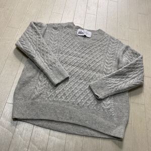 4044☆ UNITED ARROWS GREEN LABEL RELAXING トップス ニット セーター レディース グレー