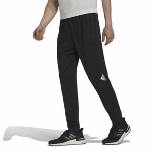 ★アディダス adidas 定価10670円 新品 メンズ 吸汗速乾 トレーニング ジャージ ロングパンツ 黒 Mサイズ [HL8771-M] 四 壱★QWER★