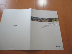庫34332　カタログ ■フォードFORD●エクスプローラー　Ｓｐｏｒｔ　Ｔｒａｃ●2007.12　発行●15　ページ