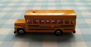 激レア・入手困難ミニカー(tomica)No.F5 　　　　　　【SCHOOL BUS　1/108】1976年当時物