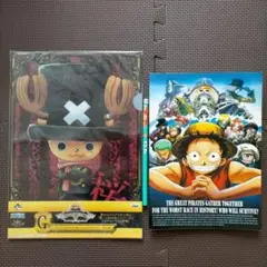 ONE PIECE  クリアファイル + ノート + 鉛筆セット