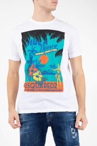 DSQUARED2 ディースクエアード Tシャツ 半袖 XS　★送料無料★