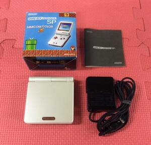 【GM5730/60/0】動作確認済★任天堂 ゲームボーイアドバンスSP ファミコンカラー 本体セット★GBA SP★ニンテンドー★Nintendo★取説付き★