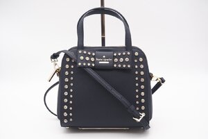 ☆安心の３大保証☆ ABランク ≪Kate Spade ケイト スペード/2WAYバッグ≫ PXRU6238 ラインストーン ディビス ミューズ スモール メリアル