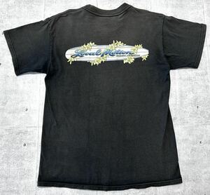 90s Local Motion USA企画 ブラック フェード 半袖 Tシャツ　　90年代 ローカルモーション アメリカ企画 褪色 オールド ビンテージ 柳9625