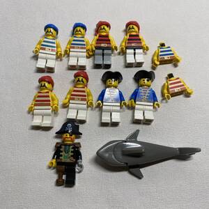 TM3 LEGO 南海の勇者 ミニフィグ 船長 海賊 サメ等 まとめて A