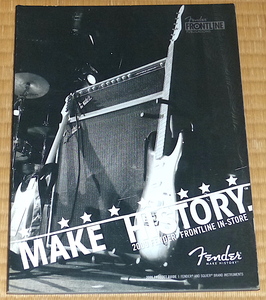 2009 Fender Frontline in Store Guitar & Bass Catalog ☆ フェンダー フロントライン ギター カタログ