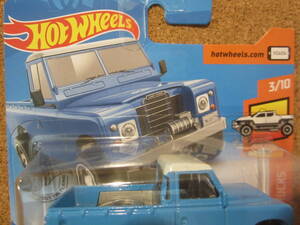 Hot Wheels LAND ROVER SERIES III PICKUP HW HOT TRUCKS 3/10 usカード ランドローバーシリーズIIIピックアップ ドミトリ・シャフマトフ