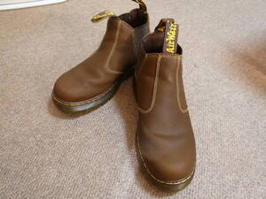 ☆Dr.Martens 24026248 メンズ ブーツ 28㎝ UK9 レザー 革 茶色 ブラウン 元箱付き ドクターマーチン 中古美品