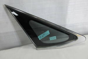 レクサス　RX　１０系 　左リア　三角窓ガラス　（210429-K504）
