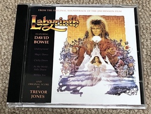 美品 新品同様　DAVID BOWIE 「 Labyrinth ラビリンス 魔王の迷宮 オリジナル・サウンドトラック・アルバム 」 デヴィッド・ボウイ