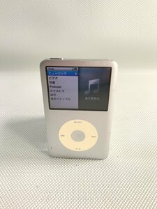 S5578◇Apple アップル iPod classic アイポッド クラシック 第6世代 80GB A1238 MB029J リセット済【訳あり】240530