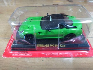 フェラーリ　５９９　HY-Kers　1/43　アシェット　FERRARI　HACHETTE　新品　未開封