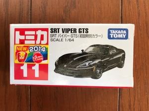 トミカ 11　SRT バイパー　GTS　初回特別カラー　 新品