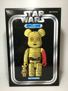 ○【同梱B】【美品】メディコム・トイ ベアブリック C-3PO STAR WARS THE FORCE AWAKENS Ver. フォースの覚醒Ver.