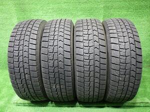 中古 ダンロップ タイヤ 冬 185/65R15 4本 2021年 WM02