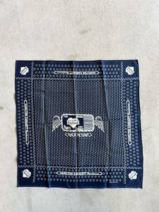 1990s デッドストック カーハート バンダナ ネイビー ハートマーク Carhartt Bandana