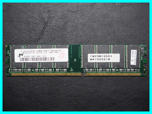 Micron MT16VDDT6464AY-40BGB PC3200 DDR400 512MB