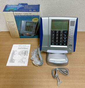 ☆【INNOVAGE 電話機】LCD Touch-Panel Phone /シルバー /シングルキーパッド /★通電OK /A66-074