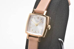 ★新品・正規輸入品！TISSOT ティソ Lovely Square ラブリースクエア T058.109.36.031.01ローズゴールドPVD サマーセット★