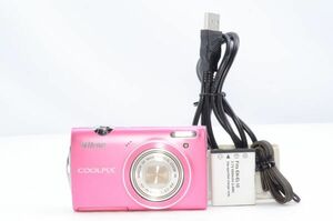 ★Nikon ニコン COOLPIX S5100 ホットピンク★#H0042406002A