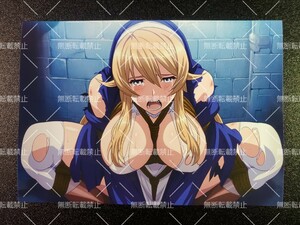 クイーンズブレイド　異端審問官　シギィ　C　写真　イラスト　同人　ファンアート　イラストアート　2L判