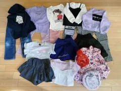 子供服まとめ売り　女の子服まとめ売り　130