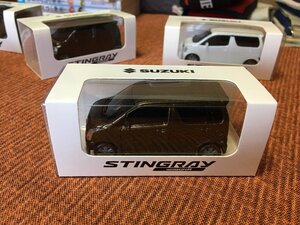 ⑤290円送料～SUZUKI ワゴンR スティングレー カラーサンプル 非売品 STINGRAY スズキ ミニカー 未使用品 専用ケース 自動車 現状お渡し