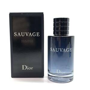 Dior ディオール SAUVAGE ソヴァージュ オードゥトワレ 100ml 香水 フレグランス スプレー メンズ 男性用 コスメ 管理RY24002073