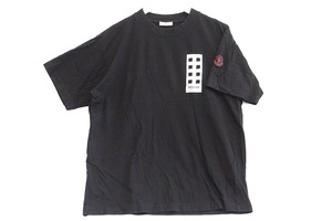 MONCLER モンクレール 8 *PALM ANGELS　マグリア Tシャツ MAGLIA T-SHIRT　コットン メンズ ・8 黒