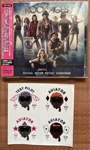 トム・クルーズ サントラ ROCK OF AGES ミュージカル トップガン入場者特典　DEF LEPPARD GUNS SCORPIONS　TWISTED SISTER　QUARTERFLASH