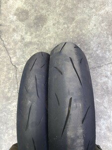 バリ山！ダンロップ α-13SP　110/70R17　140/70R17 α-14 CBR250R CBR250RR YZF-R25 DUNLOP