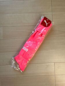 SALE★P PUMA サッカーソックス　ピンク②