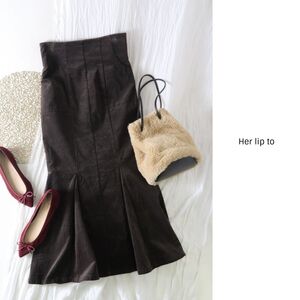 1.7万☆ハーリップトゥ Her lip to☆洗える Calla Lily Skirt Mサイズ☆Y-F 0499