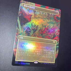 foil ボーダレス　禁忌の果樹園　ギャザリング mtg ダブルマスターズ2