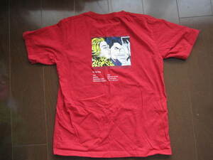 新品同様　UNIQLO　ユニクロ　Tシャツ　UT Japan 　ロイ・リキテンスタイン　Mサイズ　レッド系　1960年代　ポップアート