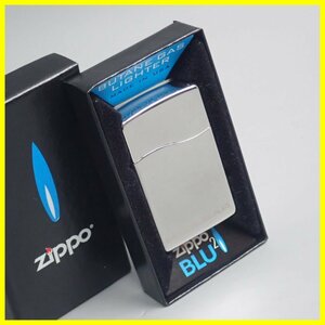 ★未使用 ZIPPO BLU2/ジッポーブルー2 Marlboro CLEAR/マールボロクリア ガスライター シルバー/付属品有り/喫煙グッズ&1757400937