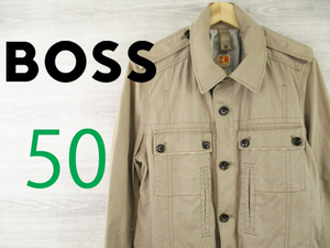 春物 HUGO BOSS●ヒューゴボス＜コットン ジャケット＞●M382c