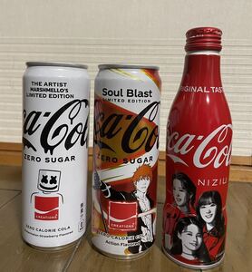 特別出品！コカ・コーラ　250ml Soul Blast ＆THE ARTIST MARSHMELLO