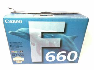 未使用保管品　Canon Wonder BJ F660 インクジェットプリンター　キヤノン プリンター