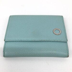 BVLGARI ブルガリ 二つ折り財布 287688/3160495Y レザー 箱付き【DAARB035】