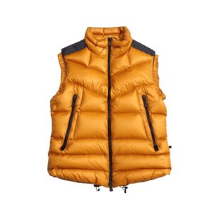 MH1090□モンクレール/MONCLER*メンズL*KOSTEMBERG*112-097-43306-05*ダウンベスト/ジレ*ナイロン*撥水*オレンジ系