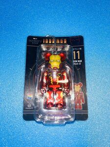 送料無料 BE@RBRICK Happyくじ Ironman THE INFINITE SAGA アイアンマン ベアブリック フィギュア no.11 mark45