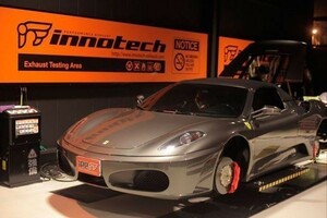 ●iPE フェラーリF430用可変バルブ付き ハイパフォーマンスマフラーフルシステム/イノテック/ステンレスモデル/オートモード/リモコン