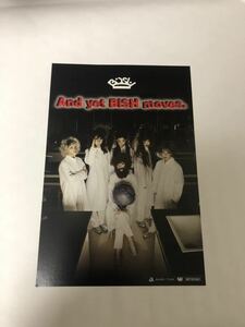 【非売品】And yet BiSH moves. DVD/Blu-ray 外付け特典 ポストカード amazon限定