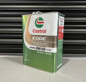 カストロール エッジ 0W40 4L×1缶 API SP ACEA A3/B4 CASTROL EDGE メルセデスベンツ BMW ポルシェ WV ルノー ガソリン/ディーゼル